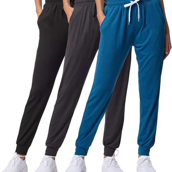 Ultra-Soft Women's Joggers with Pockets - Versatile Lounge Pants in Plus Sizes - Picture 1 of 6